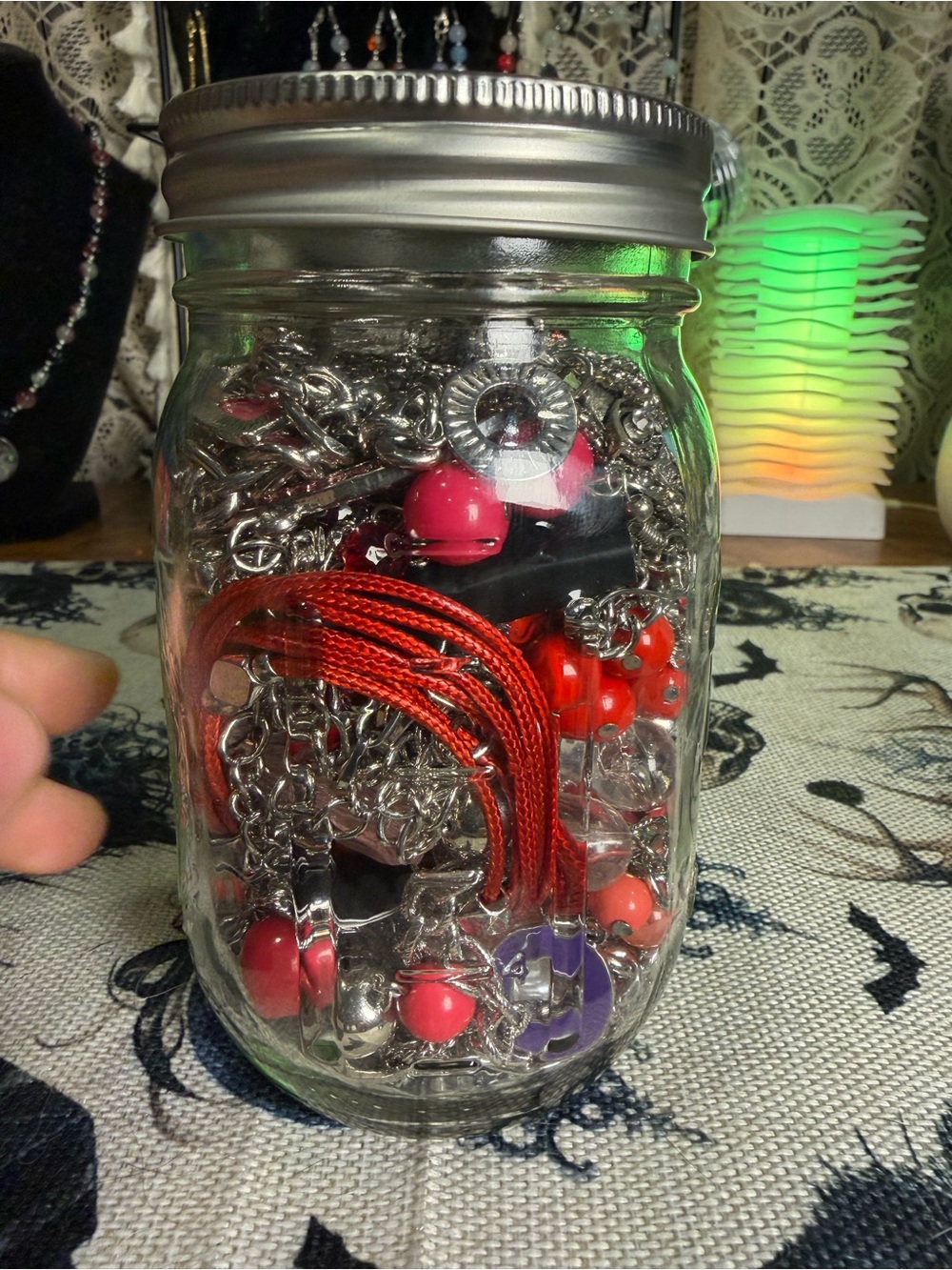 Mystery jewelry jar